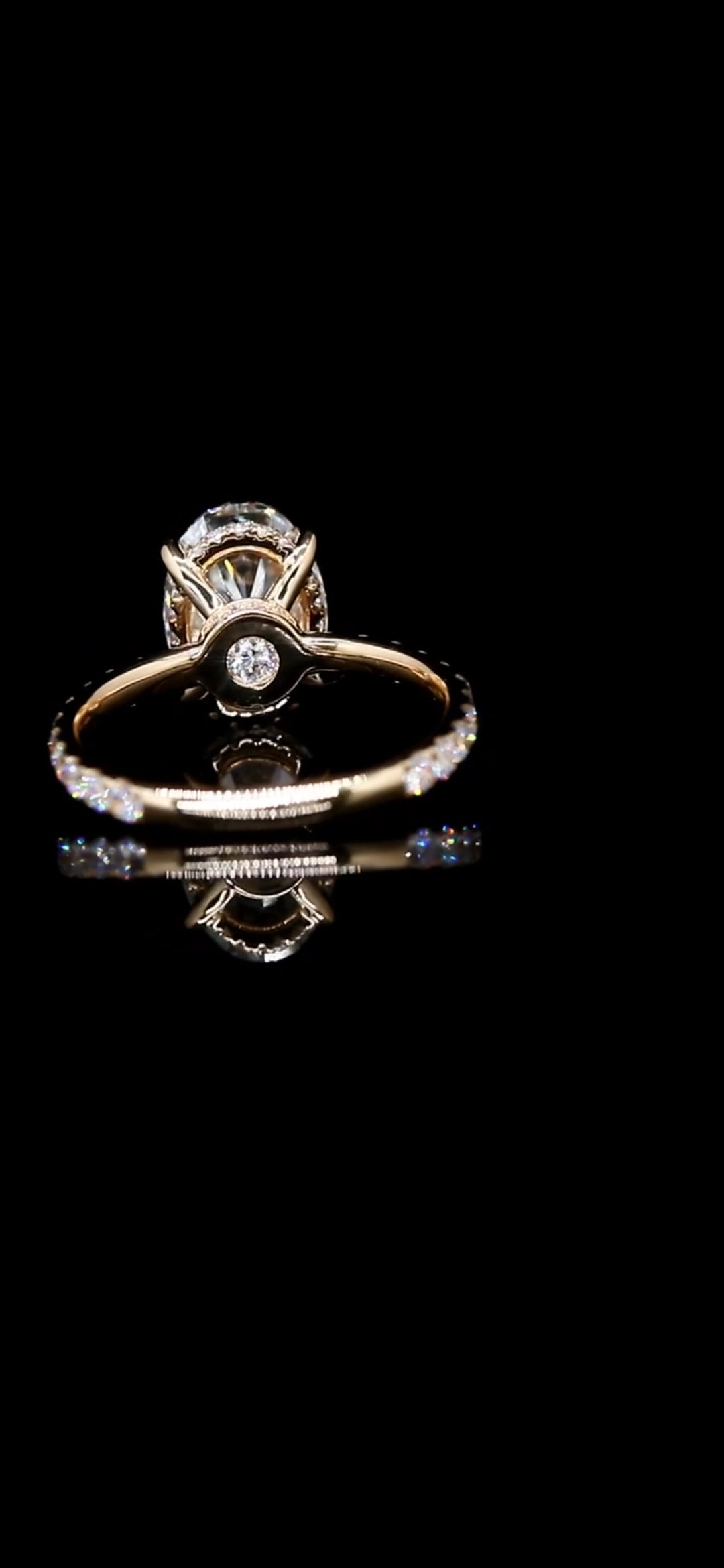 Diamond Engagement Ring New Oval "Aubrey" 4.24 TCW IGI CERTIFED 14k Gold VS1 F
