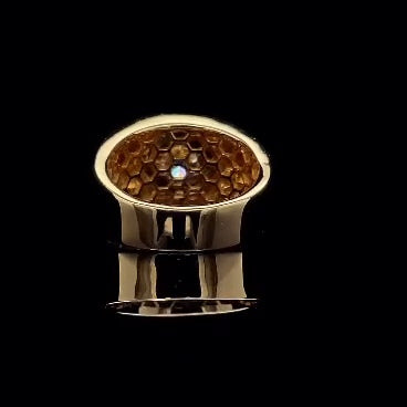 14K Gold Men’s 3.01 CT Lab-Grown Diamond Ring — IGI Certified
